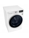 Lavadora Secadora Libre Instalación - LG F4DV7509S2W, 9/6Kg, 1400 RPM, Autodosificador, Wi-Fi, Vapor, Blanco