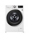Lavadora Secadora Libre Instalación -  LG F4DV3109S2W, 9/6Kg, 1400 RPM, Vapor, Blanco