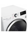 Lavadora Secadora Libre Instalación -  LG F4DV3109S2W, 9/6Kg, 1400 RPM, Vapor, Blanco