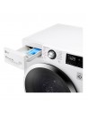 Lavadora Secadora Libre Instalación -  LG F4DV3109S2W, 9/6Kg, 1400 RPM, Vapor, Blanco