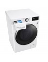 Lavadora Secadora Libre Instalación -  LG F4DV3109S2W, 9/6Kg, 1400 RPM, Vapor, Blanco