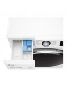 Lavadora Secadora Libre Instalación -  LG F4DV3109S2W, 9/6Kg, 1400 RPM, Vapor, Blanco