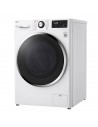 Lavadora Secadora Libre Instalación -  LG F4DV3109S2W, 9/6Kg, 1400 RPM, Vapor, Blanco