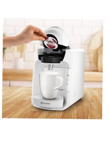 Cafetera Cápsulas - Bosch TAS3104 Tassimo Suny, 1300 W, 0.7 litros, T  DISCS, Blanca | Electrónica Vicente