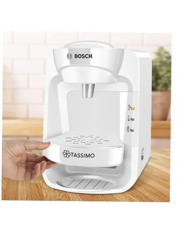 Cafetera Cápsulas - Bosch TAS3104 Tassimo Suny, 1300 W, 0.7 litros, T  DISCS, Blanca | Electrónica Vicente