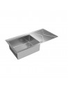 Fregadero - Teka Brooklyn  60 M-XP 1C 1E Plus, 60 cm, Reversible, Inox