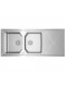 Fregadero - Teka Brooklyn 80 M-XP 2C 1E, 80 cm, Reversible, Inox