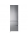 Combi Libre Instalación - Hisense RT641N4AIF, Multi Airflow, No-Frost, 2.00 metros, Inox