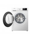 Lavadora Libre Instalación - Hisense WFQY901429VJM, Vapor, 9kg y 1400rpm, Wi-Fi, Blanco
