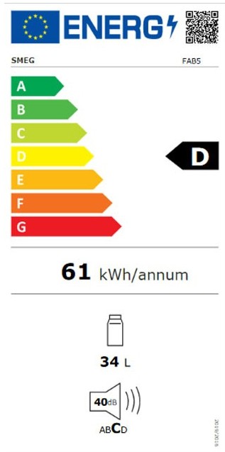 Etiqueta de Eficiencia Energética - FAB5LDUJ5