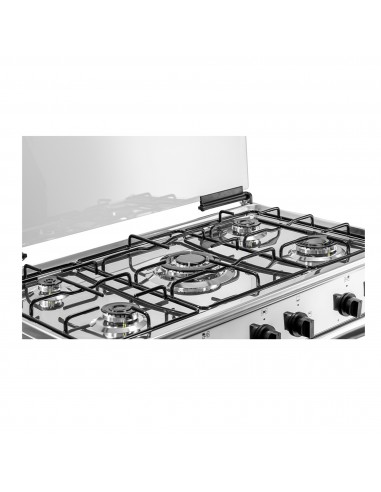 Cocina Gas - Aspes ACOP1560X, 90 cm, 5 fuegos, Acero Inoxidable |  Electrónica Vicente