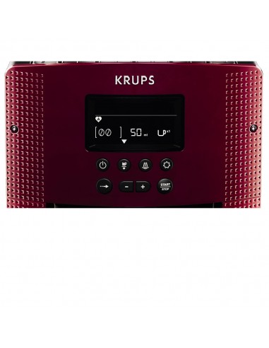 Cafetera Superautomática - Krups EA8165 Pisa Rojo | Electrónica Vicente