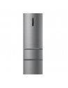 Combi Libre Instalación - Haier HTR3619FNMN, Tres Puertas, No-Frost, 1.90 metros, Inox
