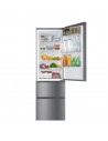 Combi Libre Instalación - Haier HTR3619FNMN, Tres Puertas, No-Frost, 1.90 metros, Inox