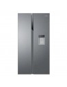 Frigorífico Americano - Haier HSR3918EWPG, No Frost, 1.77 metros, Inox