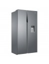 Frigorífico Americano - Haier HSR3918EWPG, No Frost, 1.77 metros, Inox