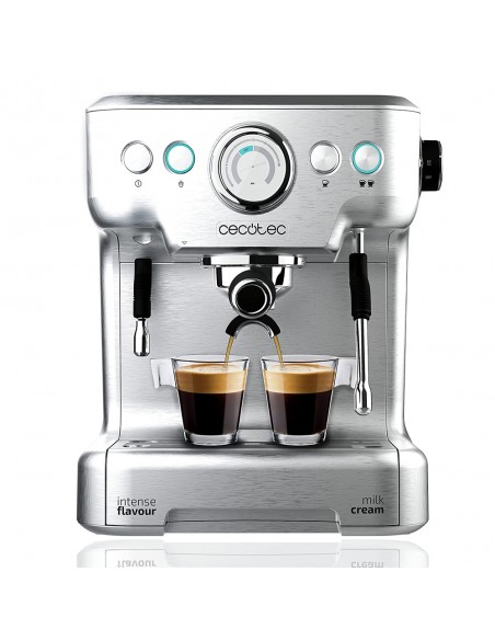 Cafetera Express - Cecotec Power Espresso 20 Barista Pro, 20 bares, 2900  Vatios, Inox