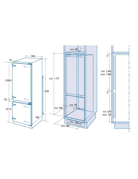 Combi Integrable - Cata CI 54177 ST...