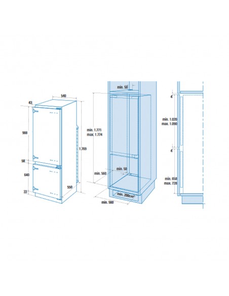 Combi Integrable - Cata CI 54177 NF...