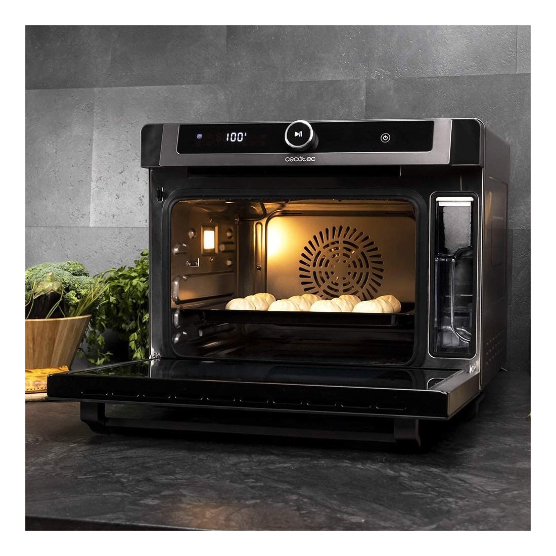 OFERTA: Horno de vapor Cecotec Bake\u0026Steam 4000 Combi Gyro Ref: 8435