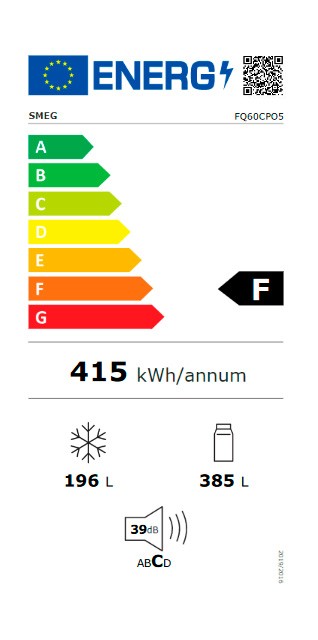 Etiqueta de Eficiencia Energética - FQ60CPO5