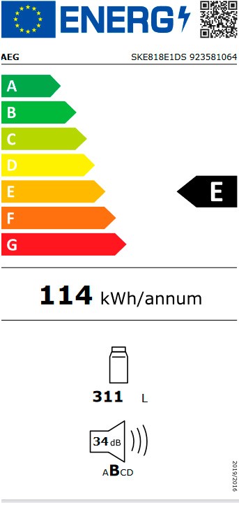 Etiqueta de Eficiencia Energética - 923581064