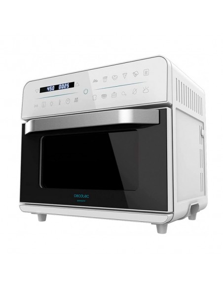 Horno Sobremesa - Cecotec Bake\u0026Fry 2500 Touch White, Freidora de aire, 1800  W, 25 litros, 12 Funciones, Blanco | Electrónica Vicente