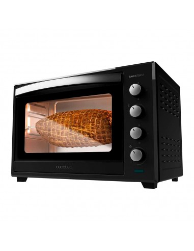 Horno Sobremesa - Cecotec Bake\u0026Toast 6000 Black Gyro, 2000 W, 60 litros,  Negro | Electrónica Vicente