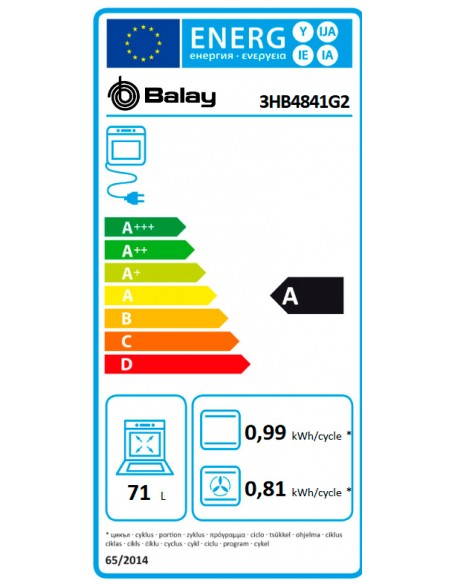 Horno Multifunción -  Balay...