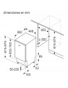 Lavavajillas Integrable - Balay 3VT5330DA, 10 servicios, 48dB, 45cm, Eficiencia F