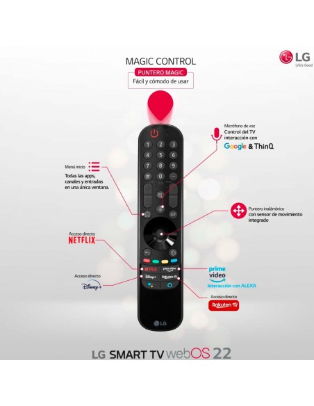 TV LED - LG 50NANO826QB, 50 pulgadas,...