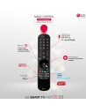 TV LED - LG 50NANO826QB, 50 pulgadas, NanoCell 4K, Procesador a5 Gen 5 IA, Magic Remote