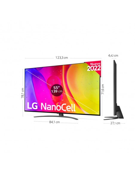TV LED - LG 55NANO816QA, 55 pulgadas,...