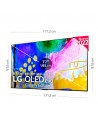 TV OLED - LG OLED77G26LA, 77 pulgadas, EVO Gallery, 4K a9 Gen 5 IA, Magic Remote