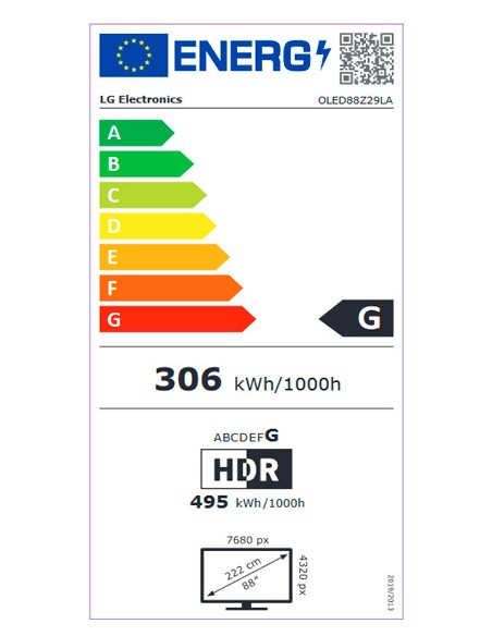 TV OLED - LG OLED88Z29LA, 88...