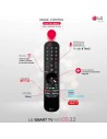 TV LED - LG  50NANO786QA, 50 pulgadas, NanoCell 4K, Procesador a5 Gen 5 con IA, Magic Remote