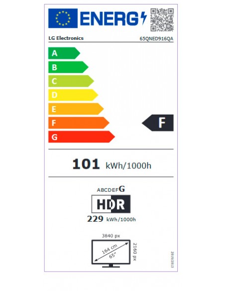 TV Mini LED - LG 65QNED916QA, 65...
