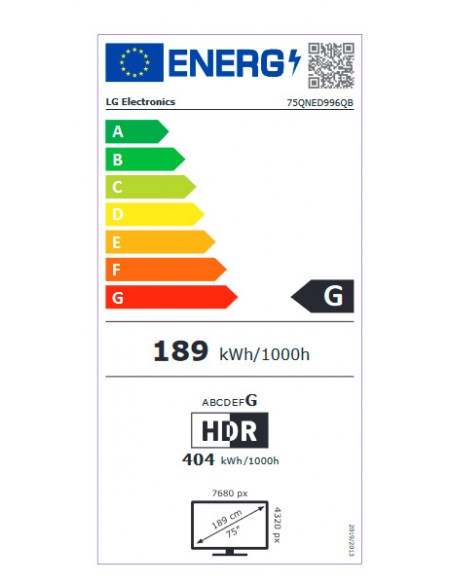 TV Mini LED - LG 75QNED996QB, 75...