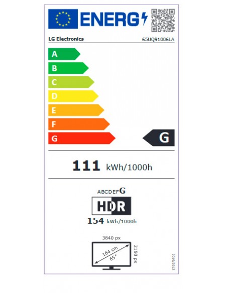 TV LED - LG 65UQ91006LA, 65 pulgadas,...