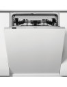 Lavavajillas Integrable - Whirlpool WI 7020 PF, 46 dB, 14 servicios