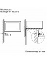 Microondas Integrable - Balay 3CG5172A2 , Grill, 800 W, Gris Antracita