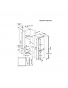 Combi Integrable -AEG SCB818E8TS, No-Frost, 1.77 metros, TwinTech