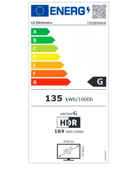 TV LED - LG 75UQ80006LB, 75 pulgadas,...