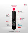 TV LED - LG 86UQ80006LB, 86 pulgadas, 4K UHD, Procesador a5 Gen 5 con IA, Magic Remote