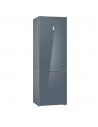 Combi Libre Instalación - Balay 3KFD778AI, No-Frost, 2.03 X 0,70 metros, Cristal Gris Antracita