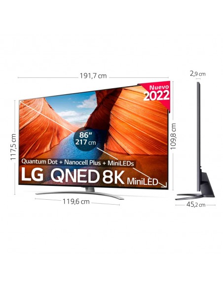 TV Mini LED - LG 86QNED996QB, 86...
