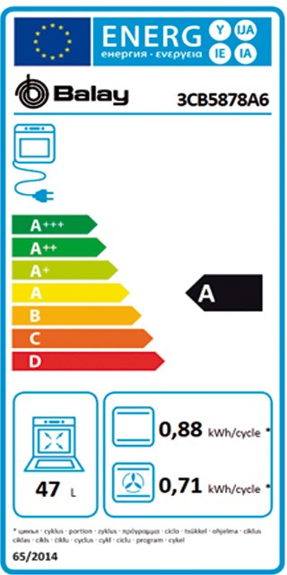 Etiqueta de Eficiencia Energética - 3CB5878A6