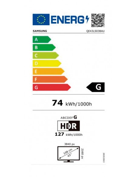 TV QLED - Samsung QE43LS03B, The...