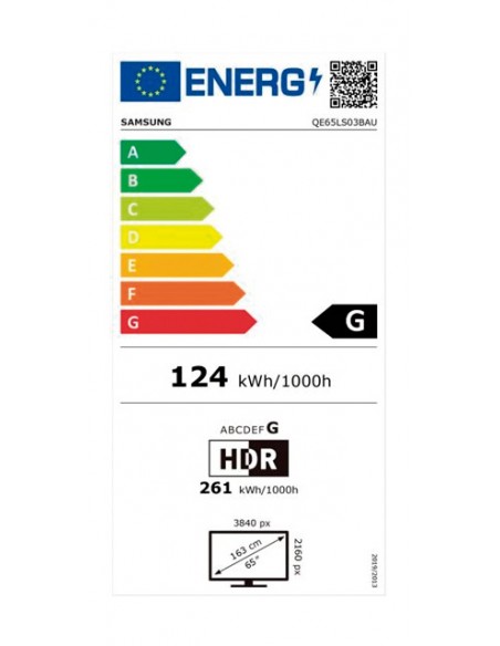 TV QLED - Samsung QE65LS03B, The...