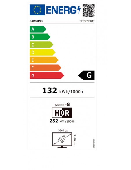 TV OLED - Samsung QE65S95B, 65...